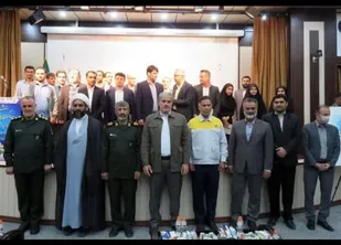 اختتامیه رزمایش جهارگران فاطمی و گرامیداشت روز مهندس در نیروگاه اتمی بوشهر