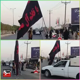 میزبانی نوجوانان و جوانان هندیجان درموکب مشایه کربلابه زائران اربعین