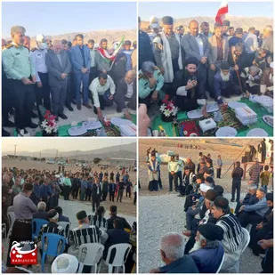 پیام تقدیر و تشکر خانواده شهید قنبری از حضور مردم و مسؤلین شهرستان ایذه بر سر مزار شهید قنبری