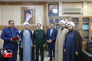 دیدار فرمانده سپاه امام علی بن ابی طالب(ع) با دادستان قم