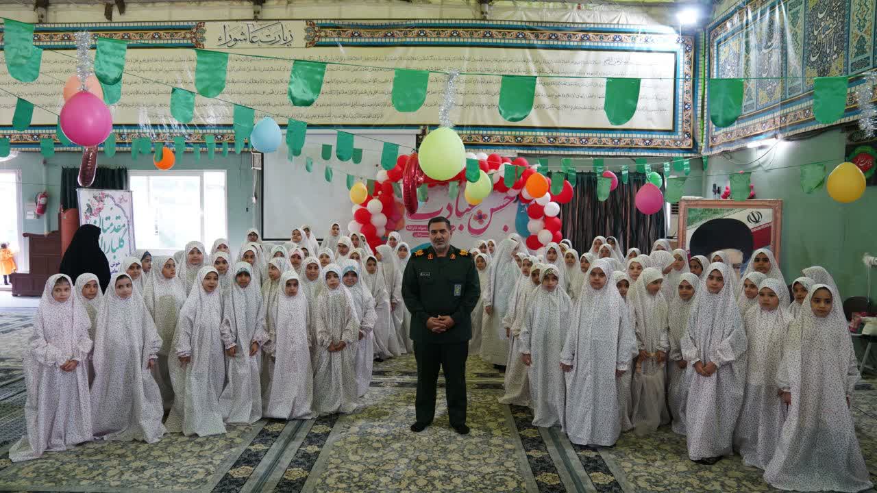 جشن عبادت دختر شهید هوافضا؛ آسمان نظاره‌گر بندگی شد