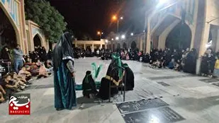 فریاد سرخ در میعادگاه شهدا صالح&zwnj;آباد+تصاویر
