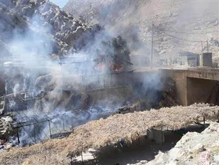 آتش سوزی روستای تیک  یک جان باخته داشت