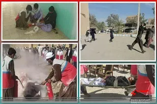 مانور سراسری زلزله و ایمنی در مدارس شهرستان سراوان