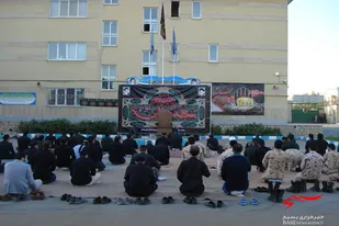 عزاداری سرور و سالار شهیدان امام حسین (ع) در سپاه ناحیه همدان