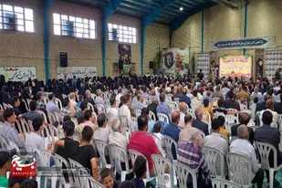 برگزاری یادواره ۵۷ شهید والامقام روستای حسین آباد شاملو
