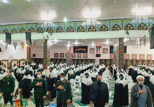 برگزاری رزمایش کمک مومنانه توسط بسیج جامعه زنان ناحیه مقاومت بسیج اندیمشک