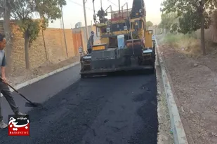 آسفالت ۸ راه روستایی در بخش اسحاق&zwnj;آباد زبرخان