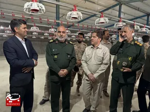 یک واحد مرغداری صنعتی در شهرستان درمیان به بهره برداری رسید&nbsp;