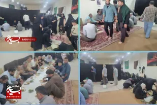 خدمات موکب هندیجان بااسکان و توزیع پرس غذای گرم در میان زائران اربعین