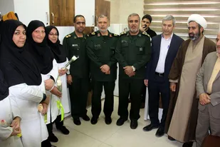 سردار جمیری از پرستاران مرکز سلامت مهر شفا تقدیر کرد
