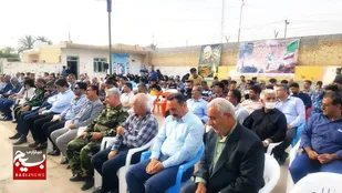 برگزاری یادواره شهدای بخش تشان غربی بهبهان