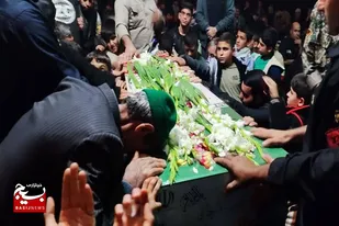 شهر صالح آباد غرق در عطر شهادت شد