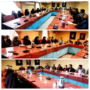 نشست و گردهمایی مدیران کانون&zwnj;های بسیج هنرمندان خراسان رضوی با رئیس جدید سازمان بسیج هنرمند در مشهد مقدس