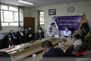 برگزاری نشست خبری در بسیج جامعه پزشکی سپاه عاشورا
