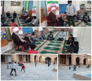 برگزاری جلسه جوانه های صالحین در پایگاه بسیج محمد رسول الله(ص)