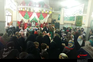 جشن اعیاد شعبانیه در روستای حسین&zwnj;آباد عاشوری