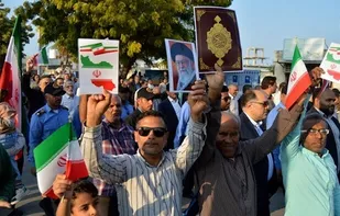 پاسخ کوبنده مردم قشم  بزرگ&zwnj;ترین جزیره ایران به آشوبگران
