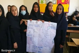 گرامیداشت ۱۳ آبان و روز استکبارستیزی در آموزشگاه مقداد روستای حسین آباد عاشوری بهار