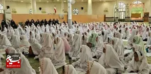برگزاری مراسم محوری جشن تکلیف دانش&zwnj;آموزان دختر در ایرانشهر