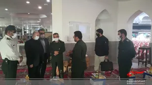 رزمایش کمک مومنانه حوزه مقاومت شهید رجایی قم