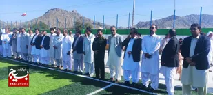 افتتاح زمین فوتسال در روستای کشیک شهرستان نیکشهر به مناسبت دهه فجر