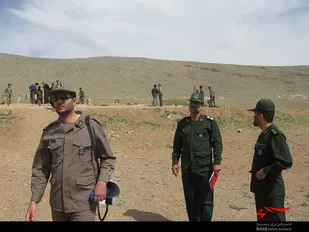 برگزاری اردوی آموزشی میدان تیر دانش آموزان شهرستان بن