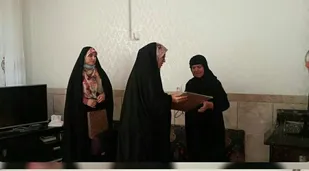 دیدار با خانواده شهید دانشجو مسلم احمدی به مناسبت روز پدر