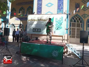 حضور خادمان آستان قدس رضوی در دلیجان