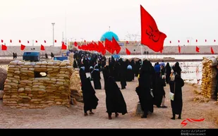 اردو راهیان نور خواهران حوزه بسیج دانشجویی شهید قوچانی دانشگاه پیام نور دولت آباد