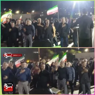 مردم هندیجان به فرمان رهبر انقلاب همچنان حافظ سنگر هستند