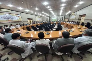 نشست روشنگری جهاد تبیین به مناسبت هفته بسیج