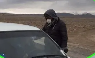 برپایی ایستگاه پویش سلامت در روستای خم پیچ خوانسار