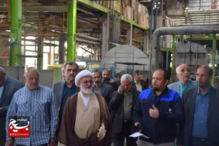 بازدید مسؤولان از ۲ واحد تولیدی شاهرود+عکس