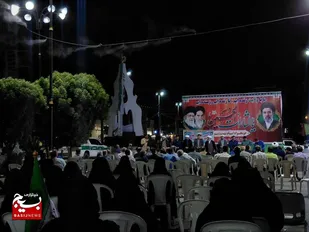 میدان شهدای ۲۱ دی لالی عصر امامتِ مسجد و اقتدار جبهه مقاومت را روایت کرد