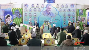 مراسم بزرگداشت اولین سالگرد شهادت سردار دلها در راز و جرگلان