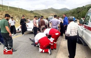 امدادرسانی هلال احمر به ۲۶۵ مصدوم حوادث