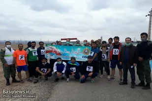 مسابقات دوي استقامت 5 هزار متر نیروهای مسلح شهرستان سمنان برگزار شد