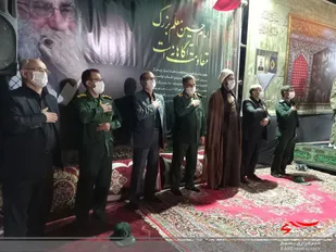 بازدید سردار چمن از مراسمات سوگواری شیروان