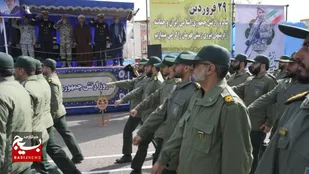 همایش اقتدار نیروهای مسلح در رشت به مناسبت روز ارتش