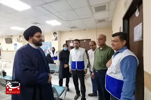 ارائه خدمات تخصصی رایگان موسسه خدمات درمانی بسیجیان به مردم شهر خورموج