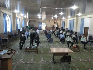 جلسه تعاملی سپاه ناحیه جغتای با نیروی انتظامی برگزار شد