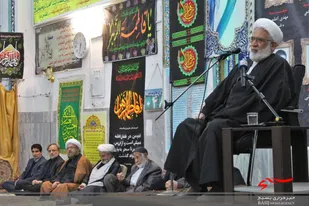 سومین سالگرد ارتحال آیت&zwnj;الله اعلمی در اشتهارد  برگزار شد