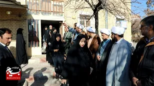 اعزام کاروان دانشجویان دختر از بام ایران به سرزمین نور