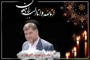 مهندس اکبر نهوری شهید راه خدمت شد