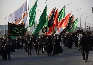 برگزاری عزاداری جاماندگان و دورماندگان اربعین در تبریز