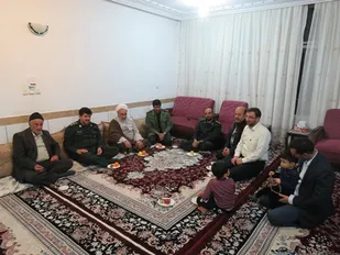 از خانواده معظم شهدا در شهرستان بروجن سرکشی به عمل آمد
