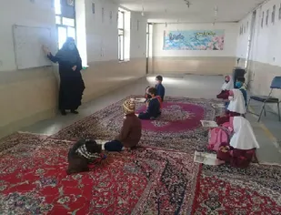 کلاس جبرانی در پایگاه بسیج فاطمه الزهرا (س) برگزار شد