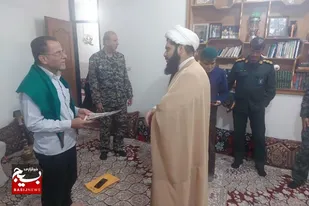 دیدار با یادگاران هشت دفاع مقدس در شهر کاکی