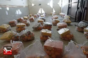 توزیع ۸۰ بسته یلدایی به همت حوزه مقاومت امام خمینی(ره) فامنین
